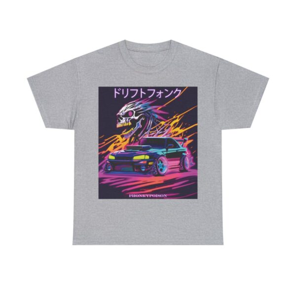 DRIFT PHONK SKELETON JDM CAR - Unisex Heavy Cotton Tee